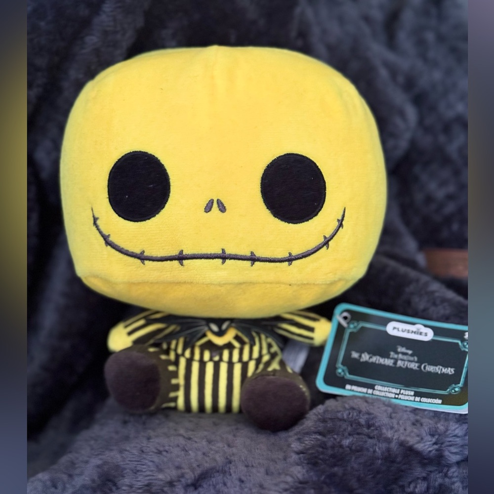 Funko Pop! Plush: The Nightmare Before Christmas Blacklight - (Jack) - NWT